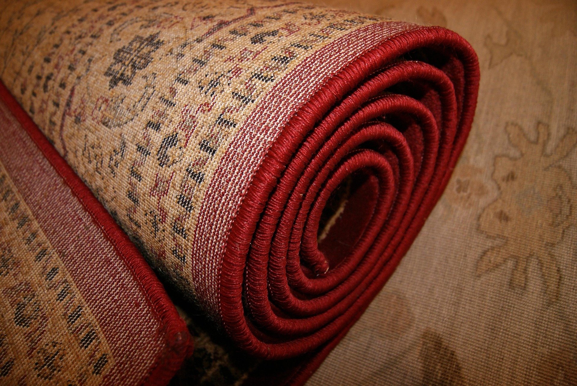 Custom Carpet in Boutique Hotel Suite